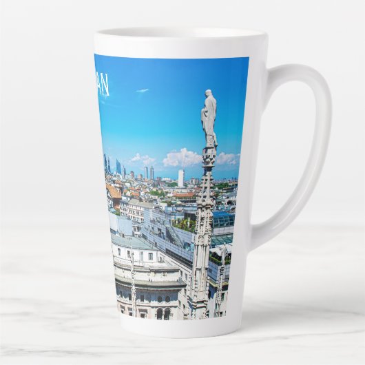 Milaan in Italië mok skyline koffie (Rechts)