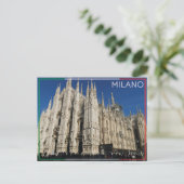 Milaan - Italië Briefkaart (Staand voorkant)
