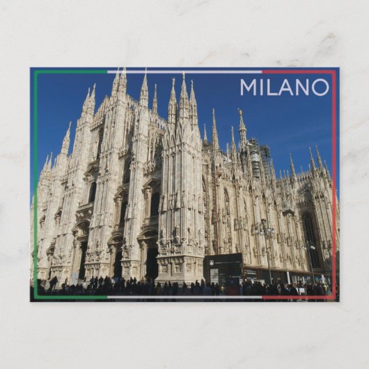 Milaan - Italië Briefkaart (Voorkant)