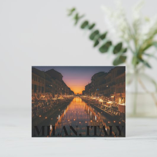 Milaan, Italië Briefkaart (Staand voorkant)