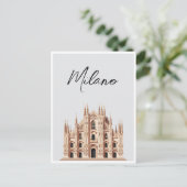 Milaan Italië Briefkaart (Staand voorkant)