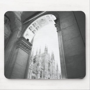 Milaan Italië, Galleria uitzicht op de Dom Muismat