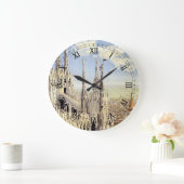 Milaan Italië Gotische Kathedraal Duomo Reisreport Grote Klok (Huis)