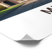 Milaan Italië Reisprint Poster (Hoek)