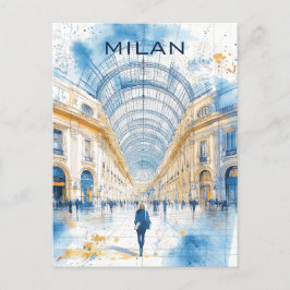 Milaan Italië Reizen Briefkaart