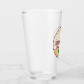 Milaan Italië Skyline Embleem Glas (Rechts)