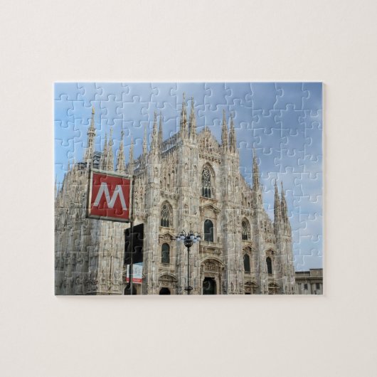 Milaan, Italië - The Duomo - 8x10 - 110 pcs. Legpuzzel (Horizontaal)