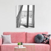 Milaan Italië, uitzicht vanuit het operaraam van L Canvas Afdruk (Insitu (Woonkamer))