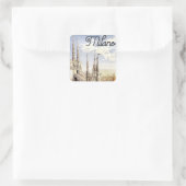  Milaan Italië Vierkante Sticker (Tas)