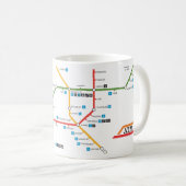 Milaan Metro mok (Voorkant rechts)