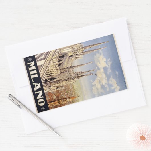 Milaan Milaan Italië stickers (Envelop)