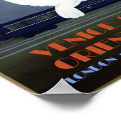 Milaan, Orient Express Travel Poster (Hoek)