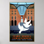 Milaan, Orient Express Travel Poster (Voorkant)
