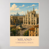 Milaan Poster (Voorkant)