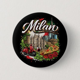 Milaan Ronde Button 5,7 Cm