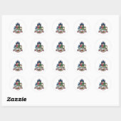 MILAAN RONDE STICKER (Vel)