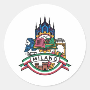 MILAAN RONDE STICKER