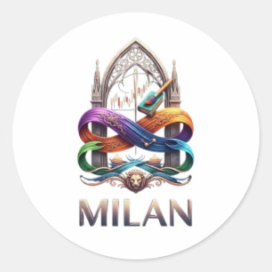 MILAAN RONDE STICKER