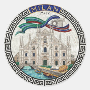 MILAAN RONDE STICKER