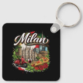 Milaan Sleutelhanger (Achterkant)