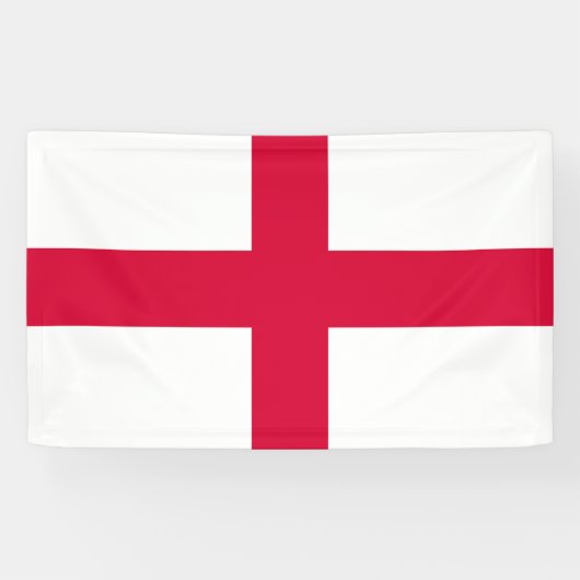 Milaan stadsvlag Milano Italië symbool kruis Spandoek (Horizontaal)