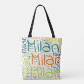 Milaan Tote Bag (Achterkant)