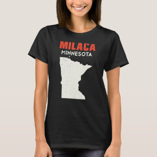 Milaca Minnesota USA State America Travel Minnesot T-shirt