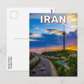 Milad Tower in Teheran, Iran Briefkaart (Voorkant / Achterkant)