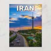 Milad Tower in Teheran, Iran Briefkaart (Voorkant)