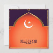 Milad-un-Nabi (Mubarak) Aankondiging (Voorkant)