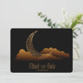 Milad Un Nabi Mubarak Feestdagenkaart (Staand voorkant)