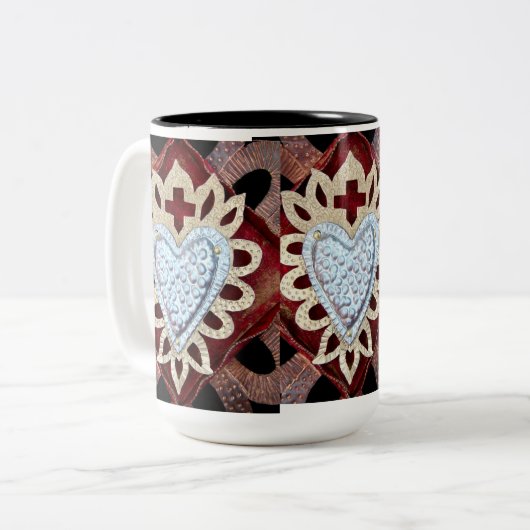 Milagro Heart design mok (Voorkant links)