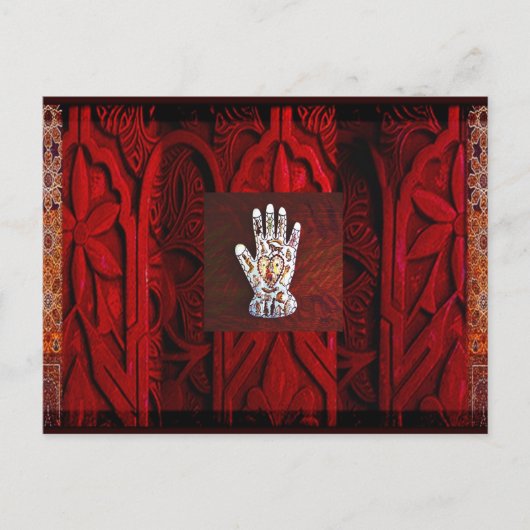 Milagro in Rood Briefkaart (Voorkant)
