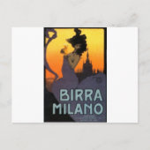 Milan Beer door Raphael Kirchner Briefkaart (Voorkant)