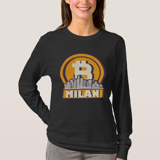 Milan Bitcoin Maximalist T-shirt (Voorkant)