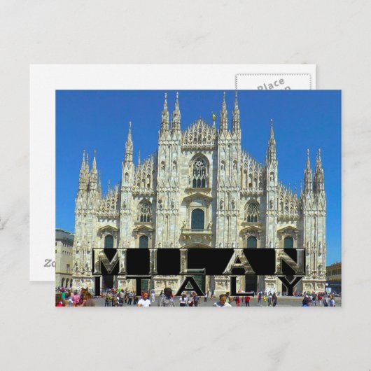 Milan Briefkaart (Voorkant / Achterkant)