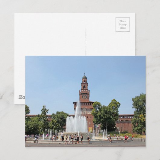 Milan Briefkaart (Voorkant / Achterkant)