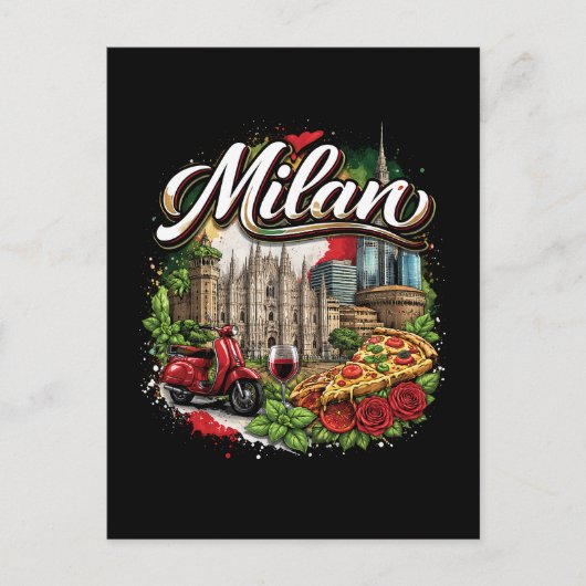 Milan Briefkaart (Voorkant)