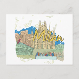 Milan Briefkaart