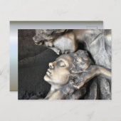 Milan Cemetery Statue Briefkaart (Voorkant / Achterkant)