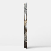 Milan Cemetery Statue Hoesje-Mate iPhone Case (Achterkant / Rechts)