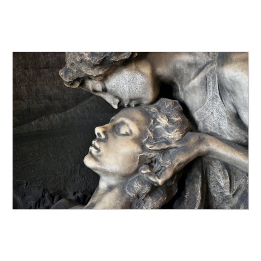 Milan Cemetery Statue Perfect Poster (Voorkant)