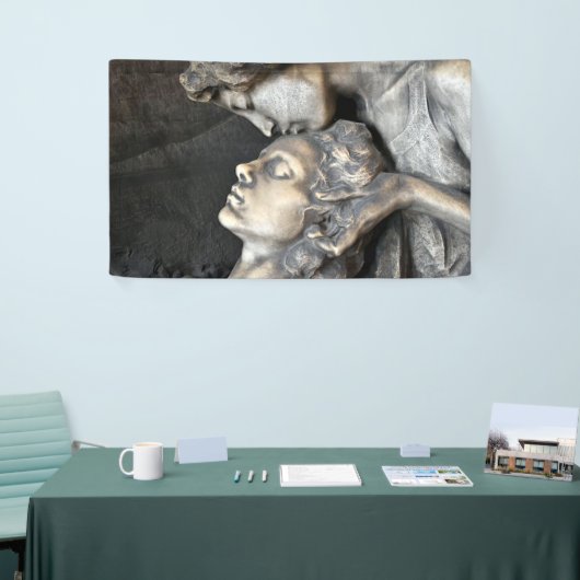 Milan Cemetery Statue Spandoek (Beurs)