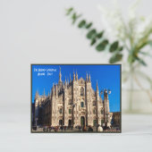 Milan Duomo Cathedral - Italië Briefkaart (Staand voorkant)