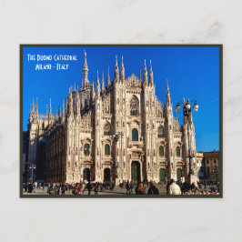 Milan Duomo Cathedral - Italië Briefkaart