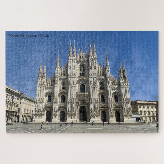 Milan Duomo Cathedral - Italië Legpuzzel (Horizontaal)