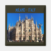 Milan Duomo Cathedral - Italië Magneet (Voorkant)