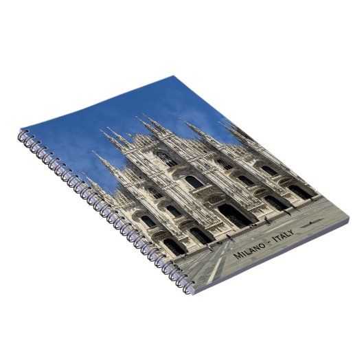 Milan Duomo Cathedral - Italië Notitieboek (Rechterzijde)