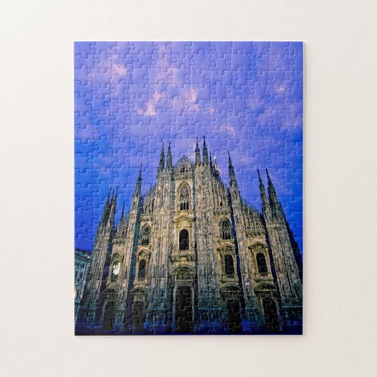 Milan Duomo - Cloudy Sunrise - Puzzle Legpuzzel (Verticaal)
