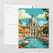 Milan Duomo Kathedraal moderne reis Briefkaart (Voorkant / Achterkant)